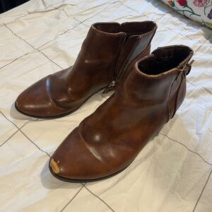 Dr Scholls brown Booties